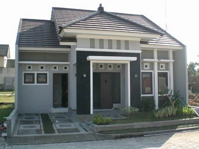 Bentuk rumah minimalis type 36 sangat elegan dan mewah